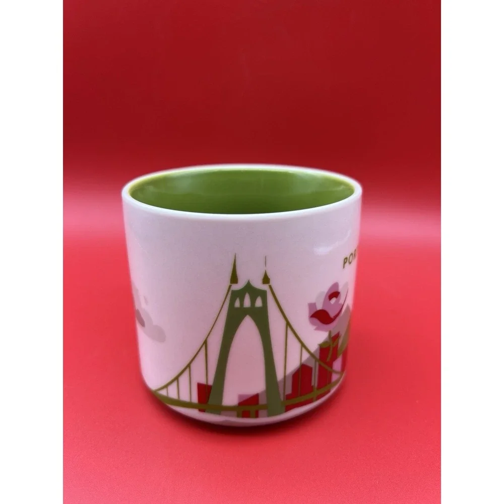 2013 Starbucks Portland Oregon You Are Here Collector Coffee Mug City 14Oz